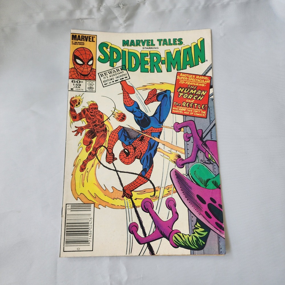 Marvel Tales Starring Spider-Man #159 Comic Book January 1984 Superhero